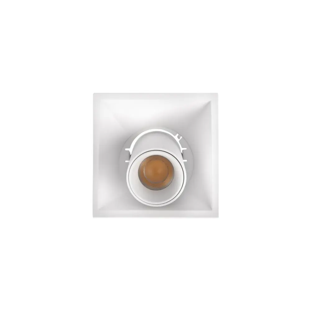 Фото 3 Светильник точечный встраиваемый светодиодный Loft it Lens 10322/b white 5 м² под отверстие 85 мм цвет белый Фото 3 Светильник точечный встраиваемый светодиодный Loft it Lens 10322/b white 5 м² под отверстие 85 мм цвет белый