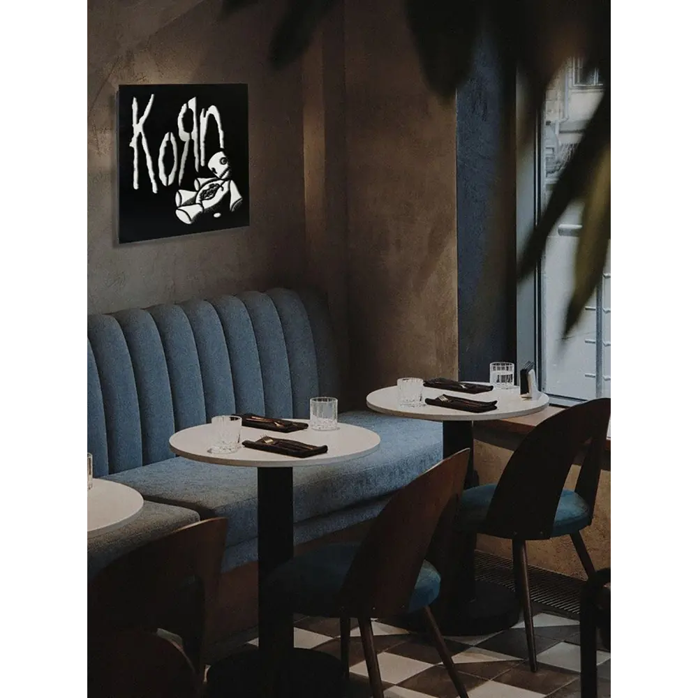 Фото 5 Панно настенное с подсветкой светодиодное Бруталити Arthur panno музыка korn - 2047 холодный белый (голубой) свет цвет черный Фото 5 Панно настенное с подсветкой светодиодное Бруталити Arthur panno музыка korn - 2047 холодный белый (голубой) свет цвет черный