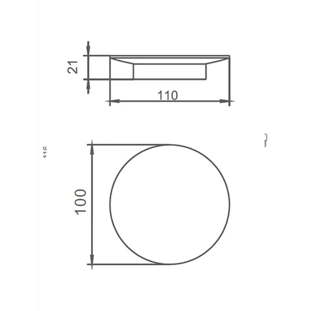Фото 2 Мыльница Altrobagno AltroBagnoSD080711Cr латунь цвет серый Фото 2 Мыльница Altrobagno AltroBagnoSD080711Cr латунь цвет серый