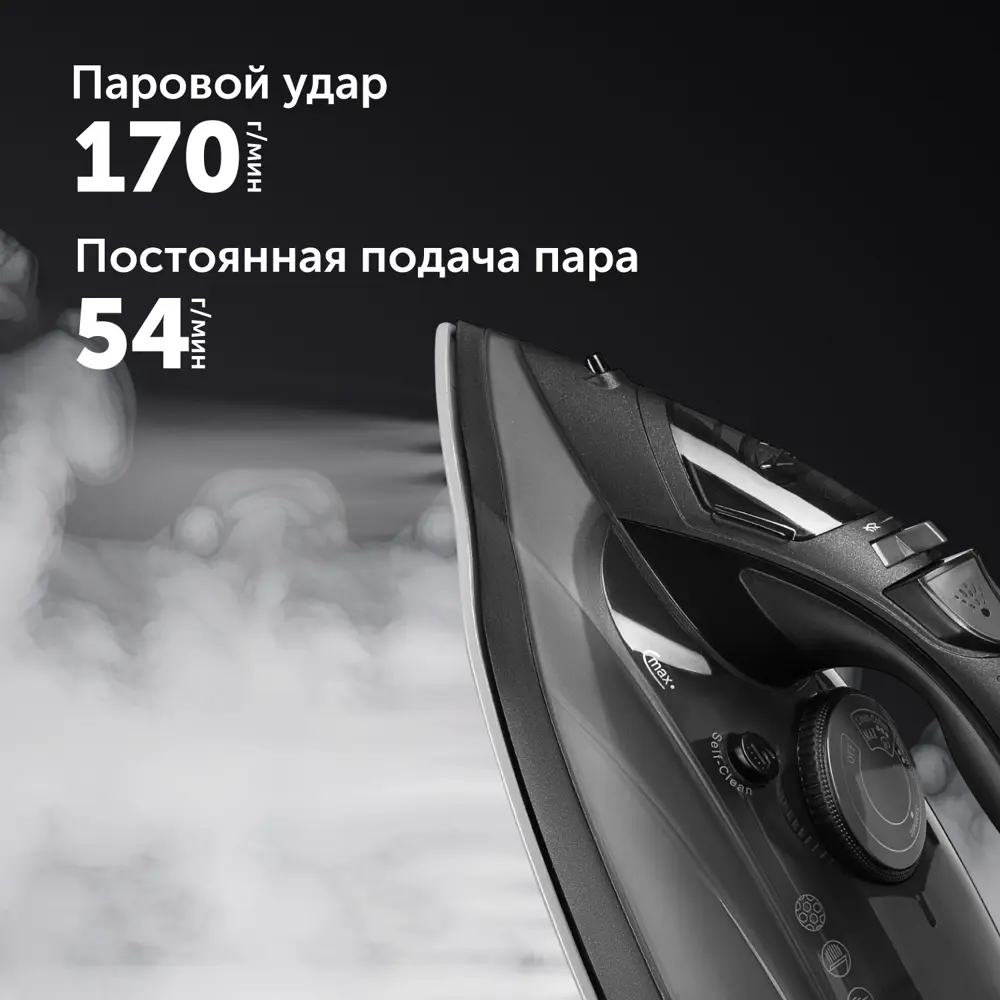 Фото 2 Утюг Red RI-C25 цвет темно-серый