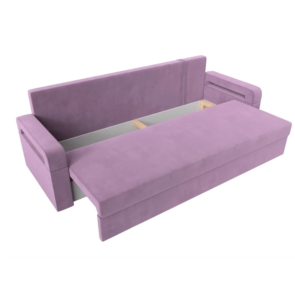 Фото 7 Диван Лига Диванов Гермес Лайт 112697 225x91x77 см вельвет цвет фиолетовый Фото 7 Диван Лига Диванов Гермес Лайт 112697 225x91x77 см вельвет цвет фиолетовый