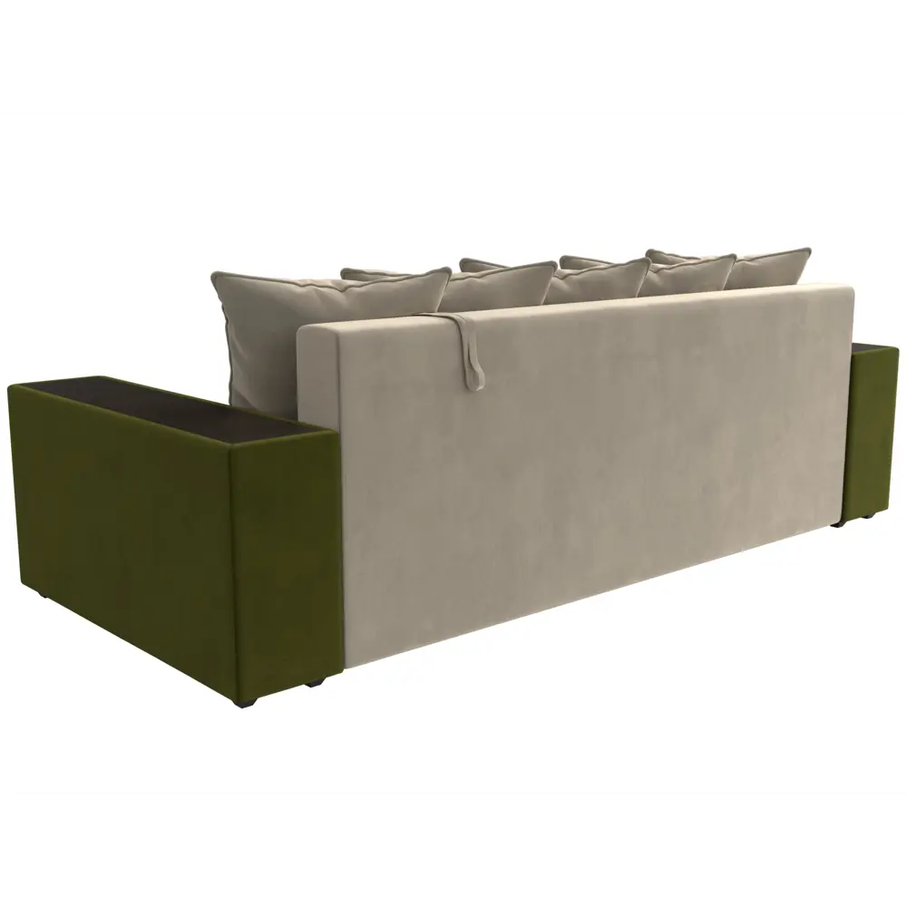 Фото 5 Диван Лига Диванов Дубай 110552 240x96x109 см вельвет цвет бежевый Фото 5 Диван Лига Диванов Дубай 110552 240x96x109 см вельвет цвет бежевый