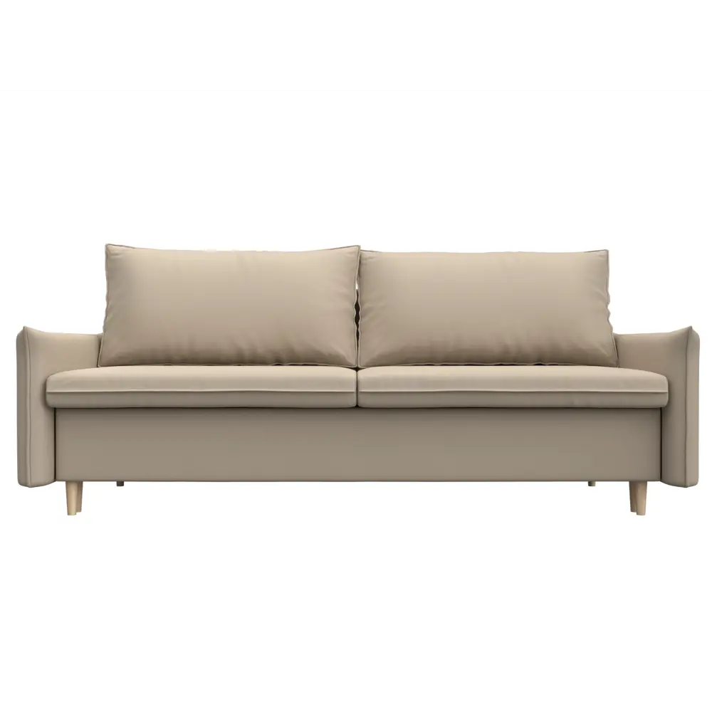 Фото 2 Диван Лига Диванов Хьюстон 100735 223x96x113 см искусственная кожа цвет бежевый Фото 2 Диван Лига Диванов Хьюстон 100735 223x96x113 см искусственная кожа цвет бежевый