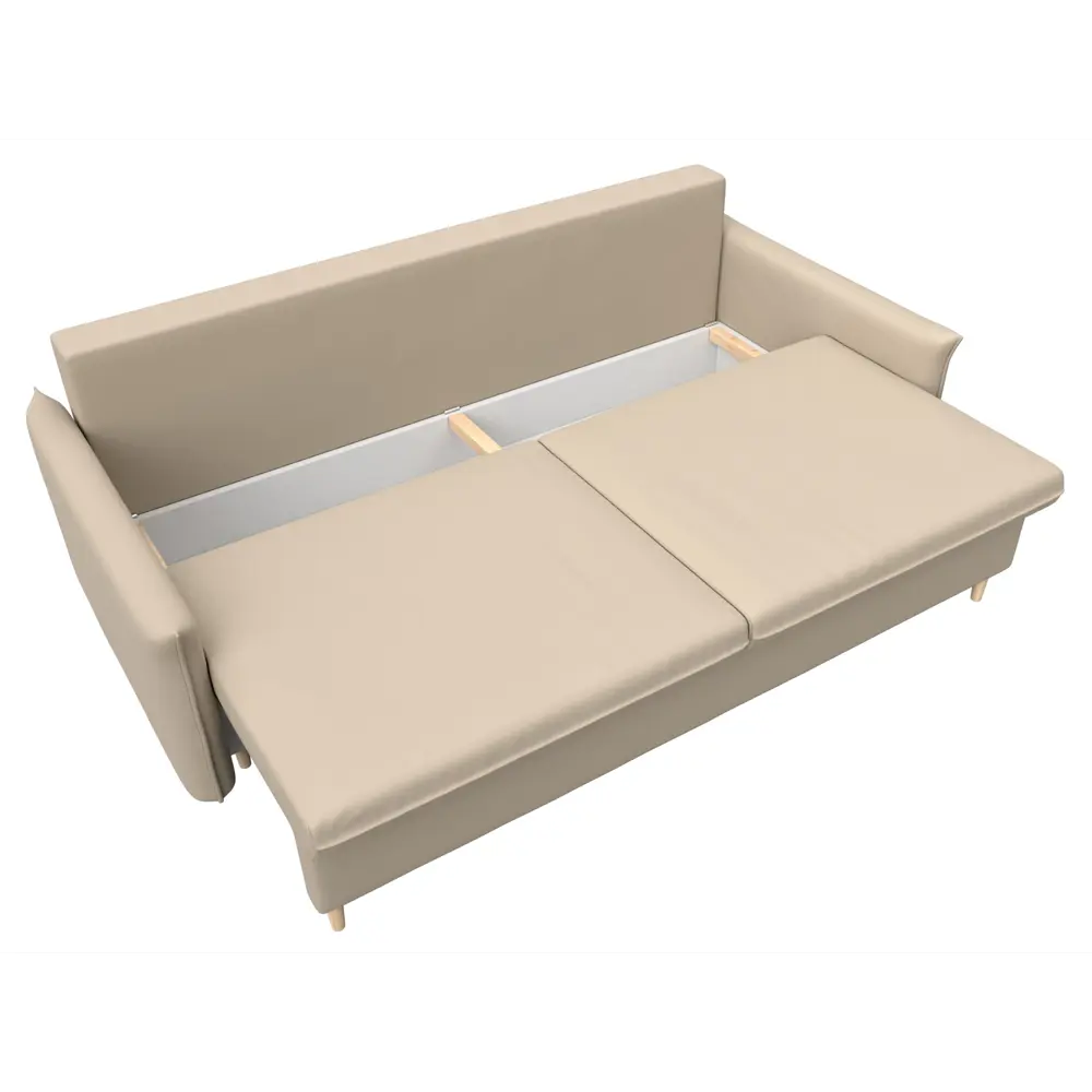 Фото 7 Диван Лига Диванов Хьюстон 100735 223x96x113 см искусственная кожа цвет бежевый Фото 7 Диван Лига Диванов Хьюстон 100735 223x96x113 см искусственная кожа цвет бежевый