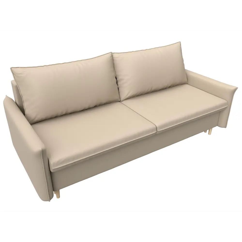 Фото 6 Диван Лига Диванов Хьюстон 100735 223x96x113 см искусственная кожа цвет бежевый Фото 6 Диван Лига Диванов Хьюстон 100735 223x96x113 см искусственная кожа цвет бежевый