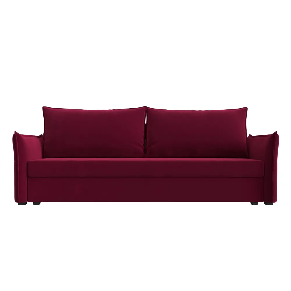 Фото 2 Диван Лига Диванов Лига-004 117164 222x88x88 см вельвет цвет красный Фото 2 Диван Лига Диванов Лига-004 117164 222x88x88 см вельвет цвет красный