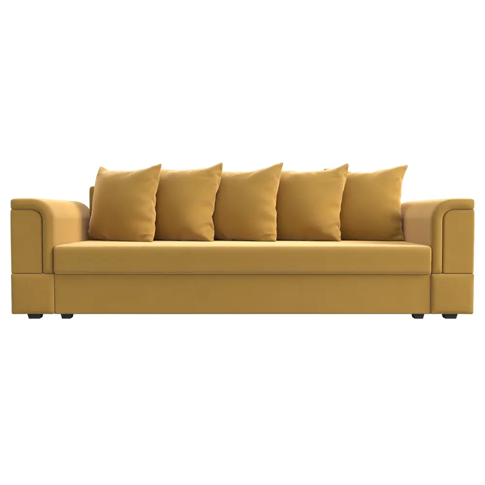 Фото 2 Диван Лига Диванов Лига-005 117250 235x85x78 см вельвет цвет желтый Фото 2 Диван Лига Диванов Лига-005 117250 235x85x78 см вельвет цвет желтый