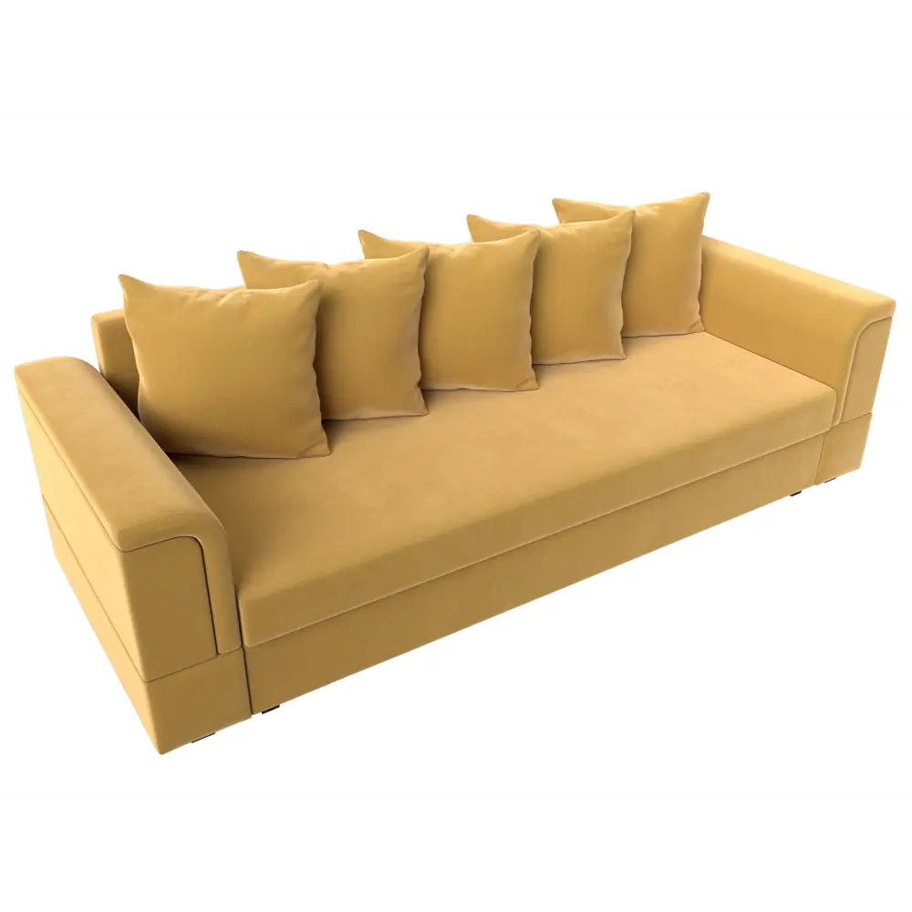 Фото 5 Диван Лига Диванов Лига-005 117250 235x85x78 см вельвет цвет желтый Фото 5 Диван Лига Диванов Лига-005 117250 235x85x78 см вельвет цвет желтый