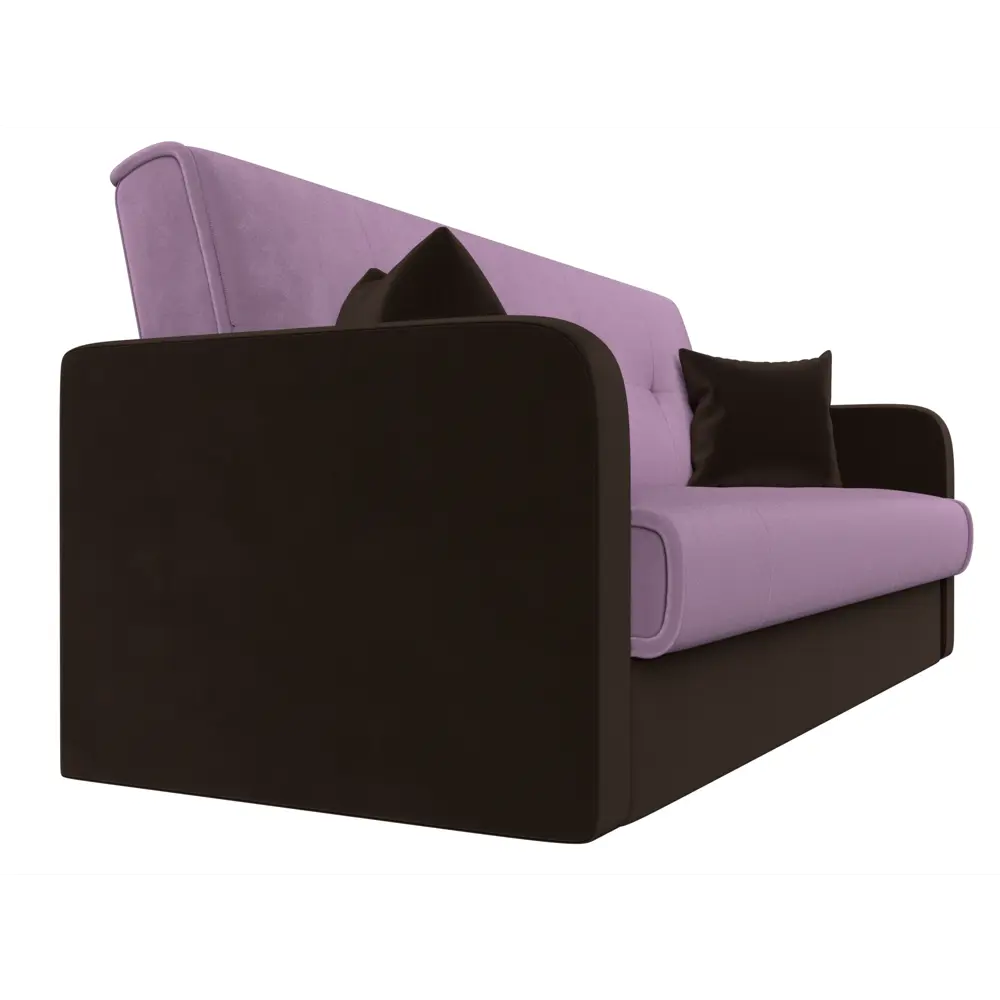 Фото 3 Диван Лига Диванов Надежда 111091 201x89x82 см вельвет цвет фиолетовый