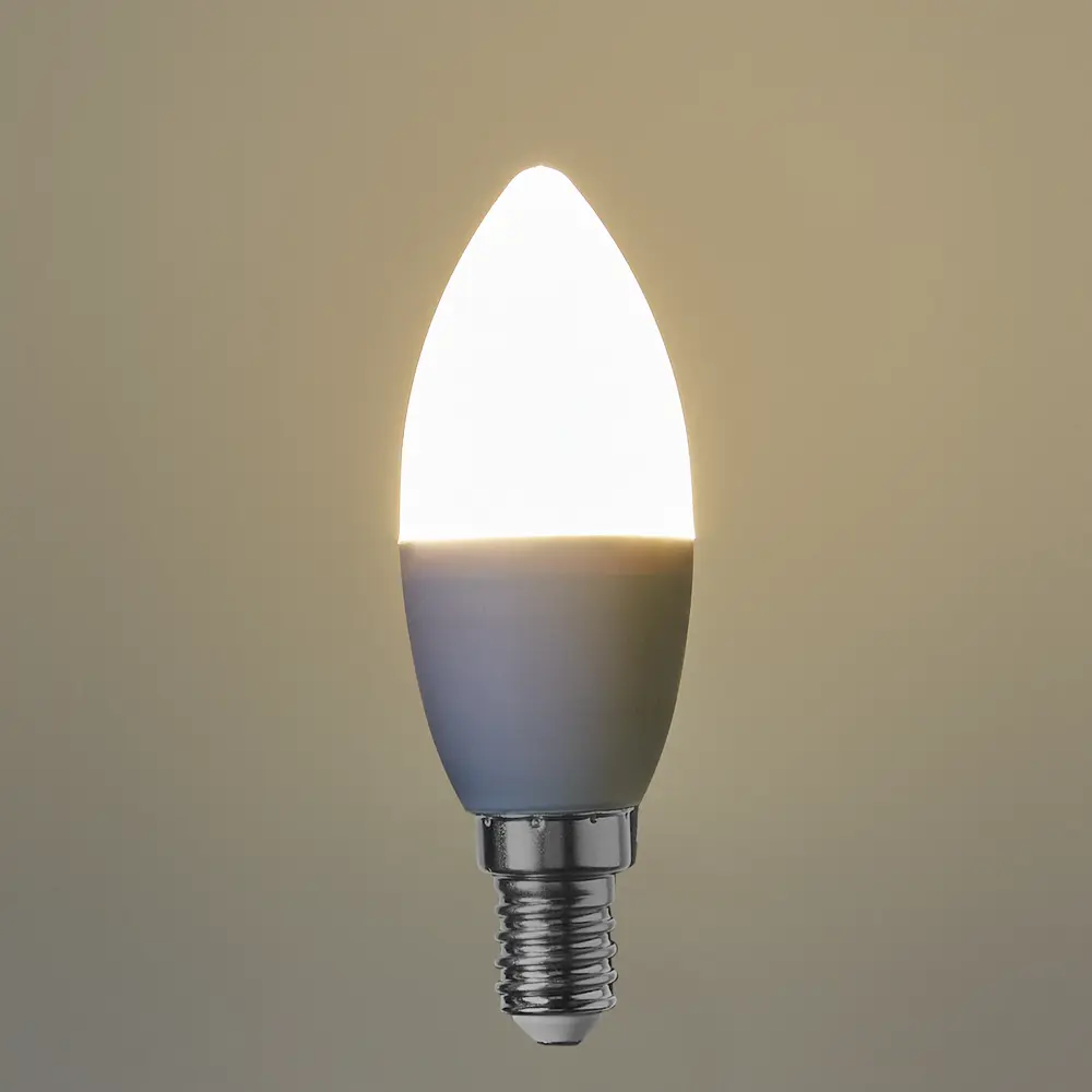 Фото 3 Лампа светодиодная Osram E14 220 В 8 Вт свеча 806 лм тёплый белый свет Фото 3 Лампа светодиодная Osram E14 220 В 8 Вт свеча 806 лм тёплый белый свет