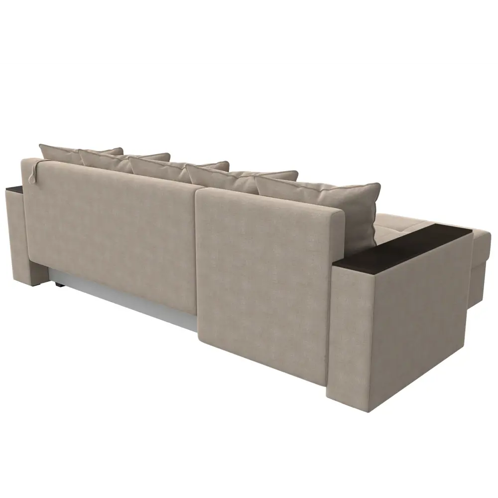 Фото 5 Диван Лига Диванов Дубай Лайт 114189L 241x80x140 см рогожка цвет бежевый