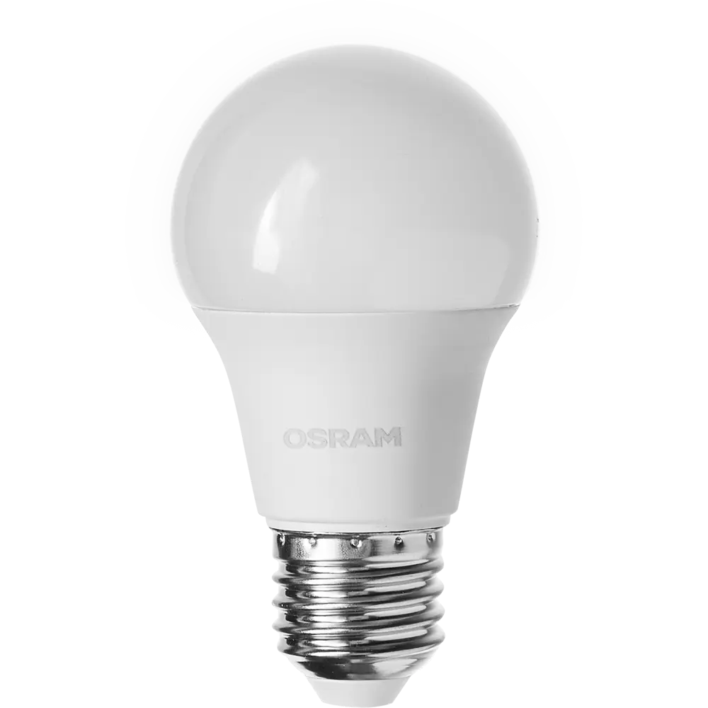 Фото 2 Лампа светодиодная Osram груша 5Вт 470Лм E27 холодный белый свет