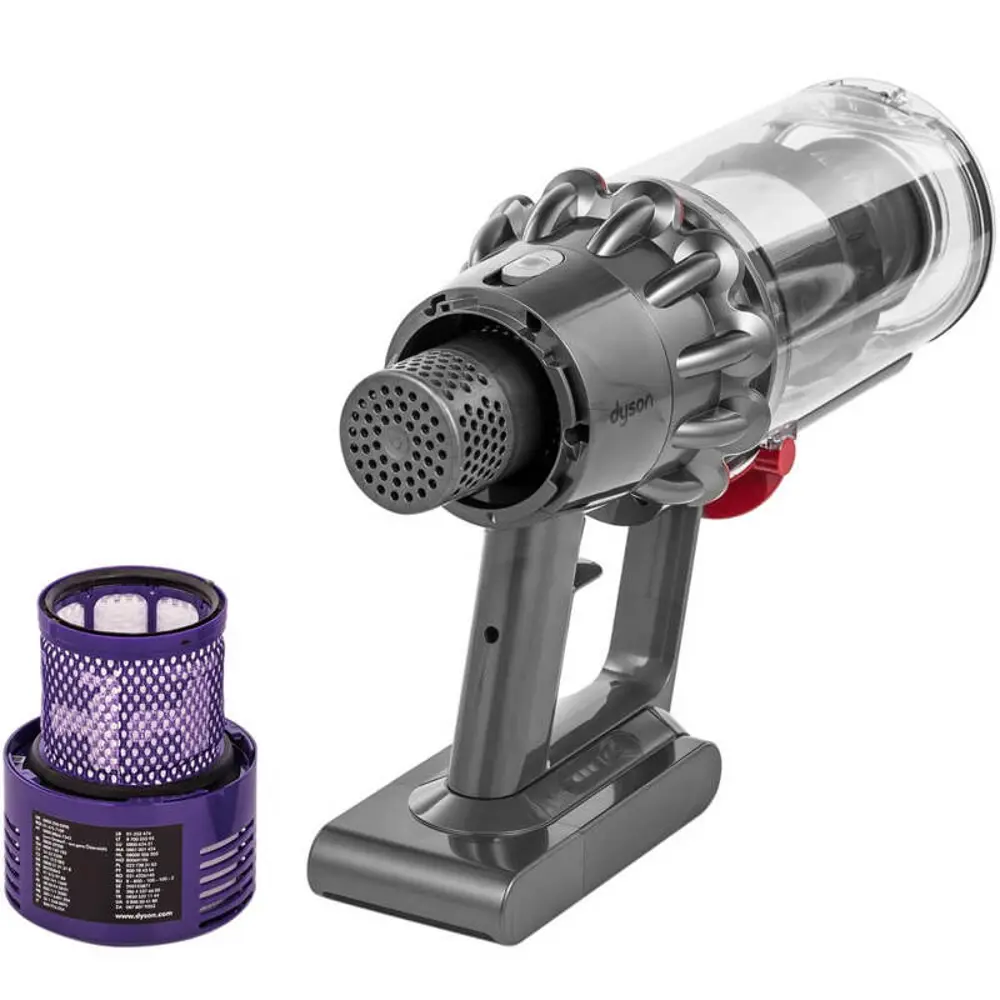 Фото 9 Пылесос вертикальный Dyson V10 0.91 л 150 Вт цвет оранжевый/медный Фото 9 Пылесос вертикальный Dyson V10 0.91 л 150 Вт цвет оранжевый/медный