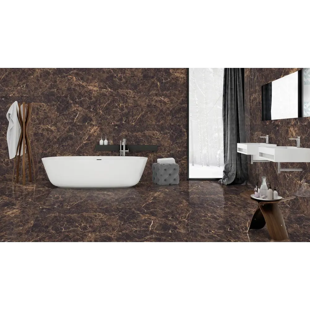 Фото 2 Глазурованный керамогранит Estello Coffee 60x120 см 1.44 м² полированный цвет бежевый Фото 2 Глазурованный керамогранит Estello Coffee 60x120 см 1.44 м² полированный цвет бежевый