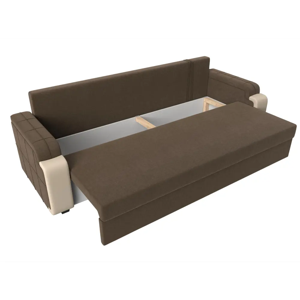 Фото 7 Диван Лига Диванов Николь Лайт 112777 225x99x100 см рогожка цвет коричневый