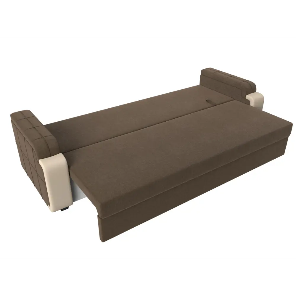 Фото 8 Диван Лига Диванов Николь Лайт 112777 225x99x100 см рогожка цвет коричневый