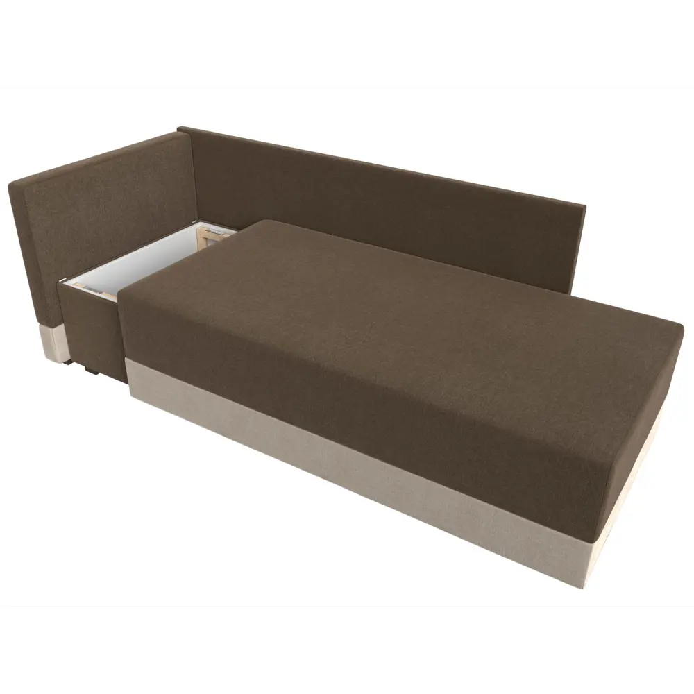 Фото 7 Диван Лига Диванов Никас 105210L 150x73x82 см рогожка цвет коричневый Фото 7 Диван Лига Диванов Никас 105210L 150x73x82 см рогожка цвет коричневый