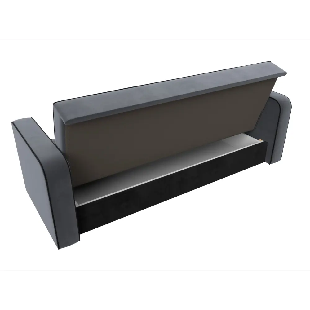 Фото 8 Диван Лига Диванов Тур 120490 211x82x86 см велюр цвет серый Фото 8 Диван Лига Диванов Тур 120490 211x82x86 см велюр цвет серый