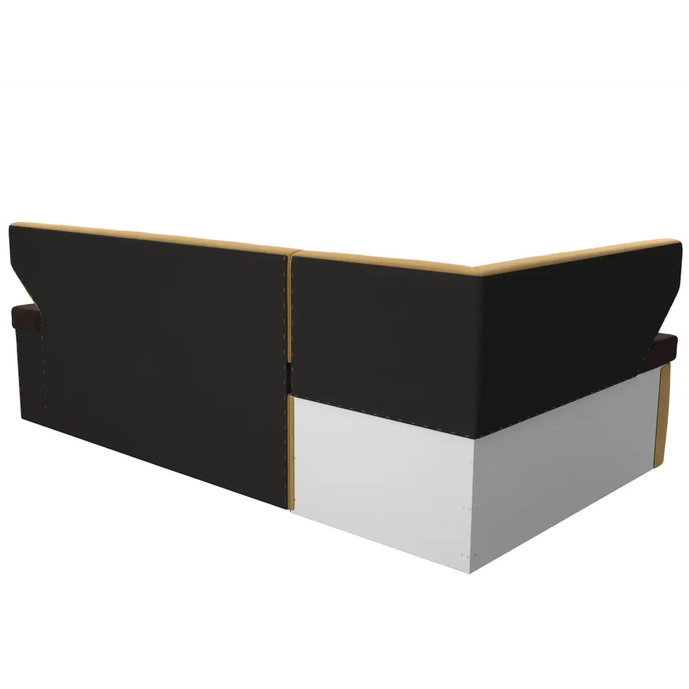 Фото 8 Диван кухонный Лига Диванов Омура 113221L 188x79x110 см вельвет цвет коричневый