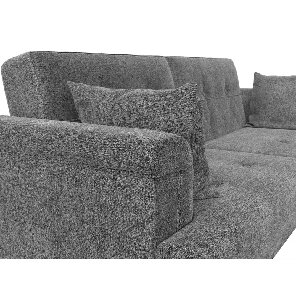 Фото 3 Диван Лига Диванов Орлеан 111833 227x100x92 см рогожка цвет серый Фото 3 Диван Лига Диванов Орлеан 111833 227x100x92 см рогожка цвет серый