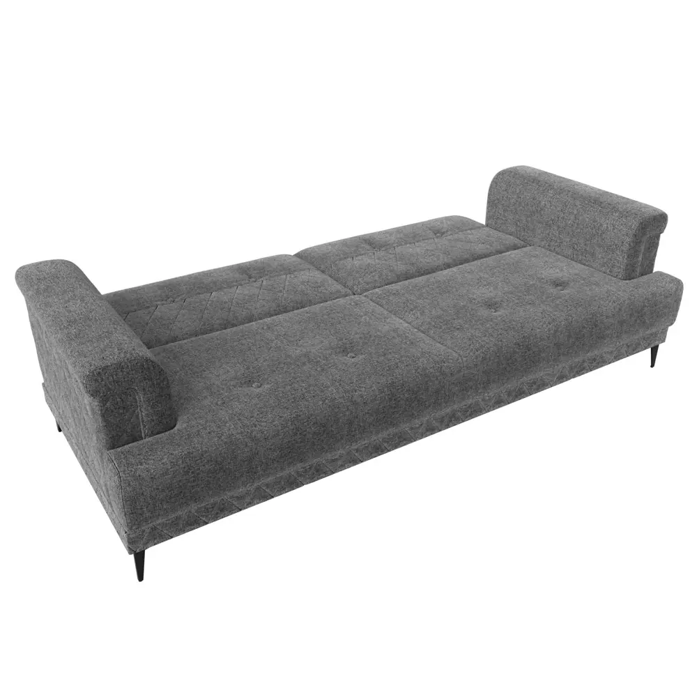 Фото 7 Диван Лига Диванов Орлеан 111833 227x100x92 см рогожка цвет серый