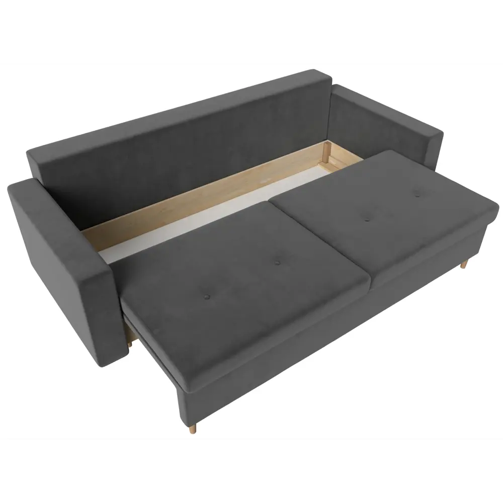 Фото 6 Диван Лига Диванов Белфаст 105766 223x90x91 см велюр цвет серый Фото 6 Диван Лига Диванов Белфаст 105766 223x90x91 см велюр цвет серый