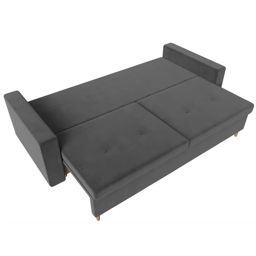 Фото 7 Диван Лига Диванов Белфаст 105766 223x90x91 см велюр цвет серый Фото 7 Диван Лига Диванов Белфаст 105766 223x90x91 см велюр цвет серый