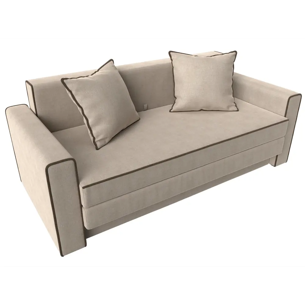 Фото 5 Диван Лига Диванов Лига-012 117567 158x78x87 см рогожка цвет бежевый Фото 5 Диван Лига Диванов Лига-012 117567 158x78x87 см рогожка цвет бежевый