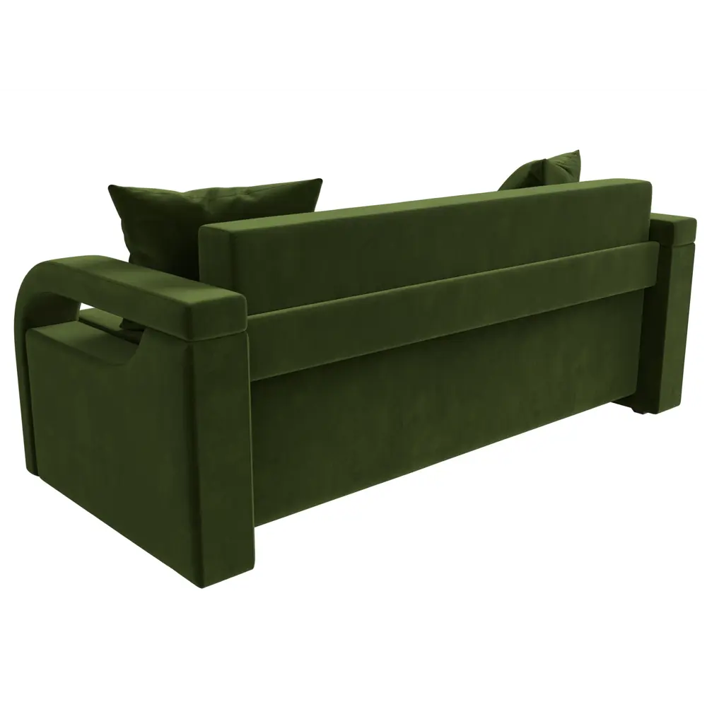 Фото 7 Диван Лига Диванов Лига-014 117429 164x78x90 см вельвет цвет зеленый