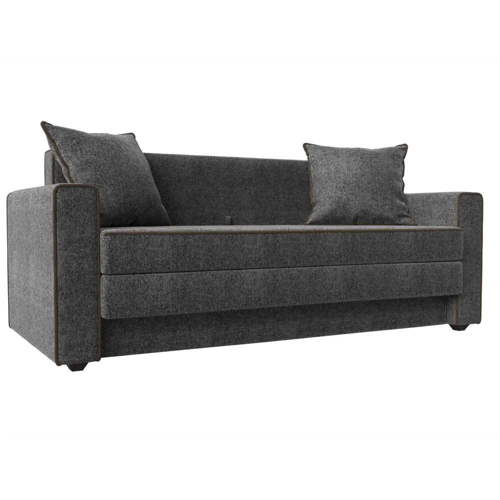 Фото Диван Лига Диванов Лига-012 117582 158x78x87 см рогожка цвет серый Фото Диван Лига Диванов Лига-012 117582 158x78x87 см рогожка цвет серый