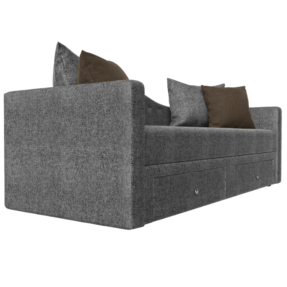 Фото 3 Диван Лига Диванов Дориан 100227 203x95x82 см рогожка цвет серый Фото 3 Диван Лига Диванов Дориан 100227 203x95x82 см рогожка цвет серый