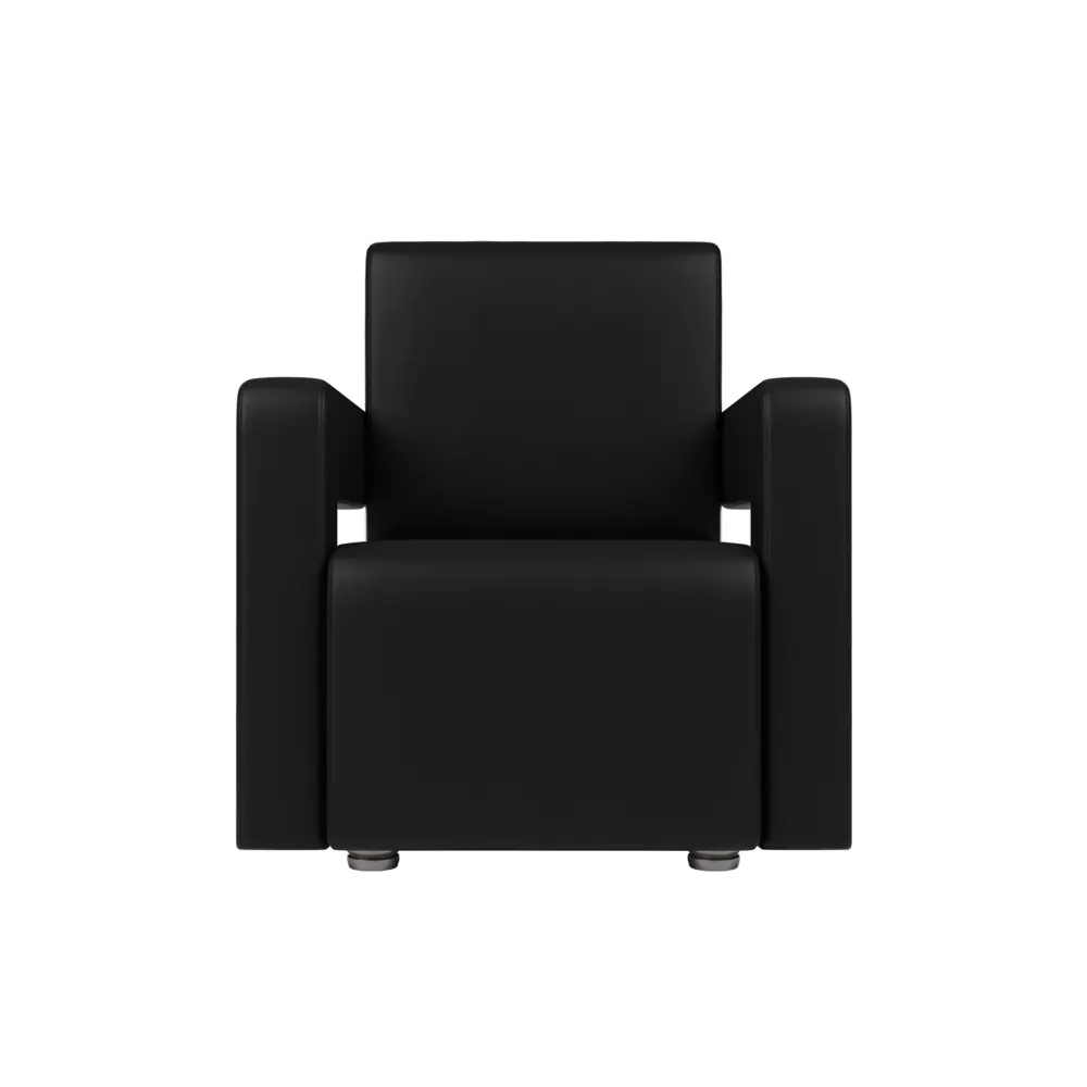 Фото 2 Кресло Лига Диванов Рамос 109042 72x87x64 см искусственная кожа цвет черный