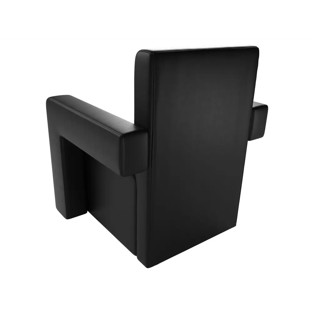 Фото 6 Кресло Лига Диванов Рамос 109042 72x87x64 см искусственная кожа цвет черный