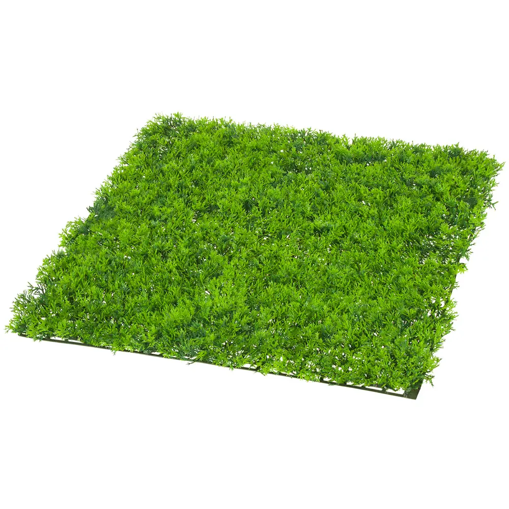 Фото Искусственная панель Самшит 50x50 см Искусственные цветы декоративные растения