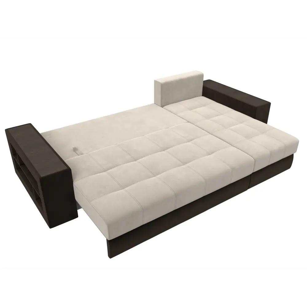 Фото 8 Диван Лига Диванов Дубай 105798 282x90x163 см вельвет цвет бежевый Фото 8 Диван Лига Диванов Дубай 105798 282x90x163 см вельвет цвет бежевый