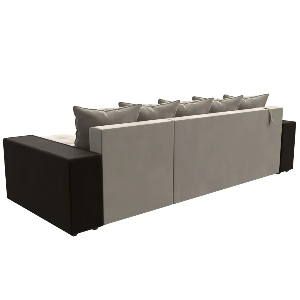 Фото 5 Диван Лига Диванов Дубай 105798 282x90x163 см вельвет цвет бежевый Фото 5 Диван Лига Диванов Дубай 105798 282x90x163 см вельвет цвет бежевый