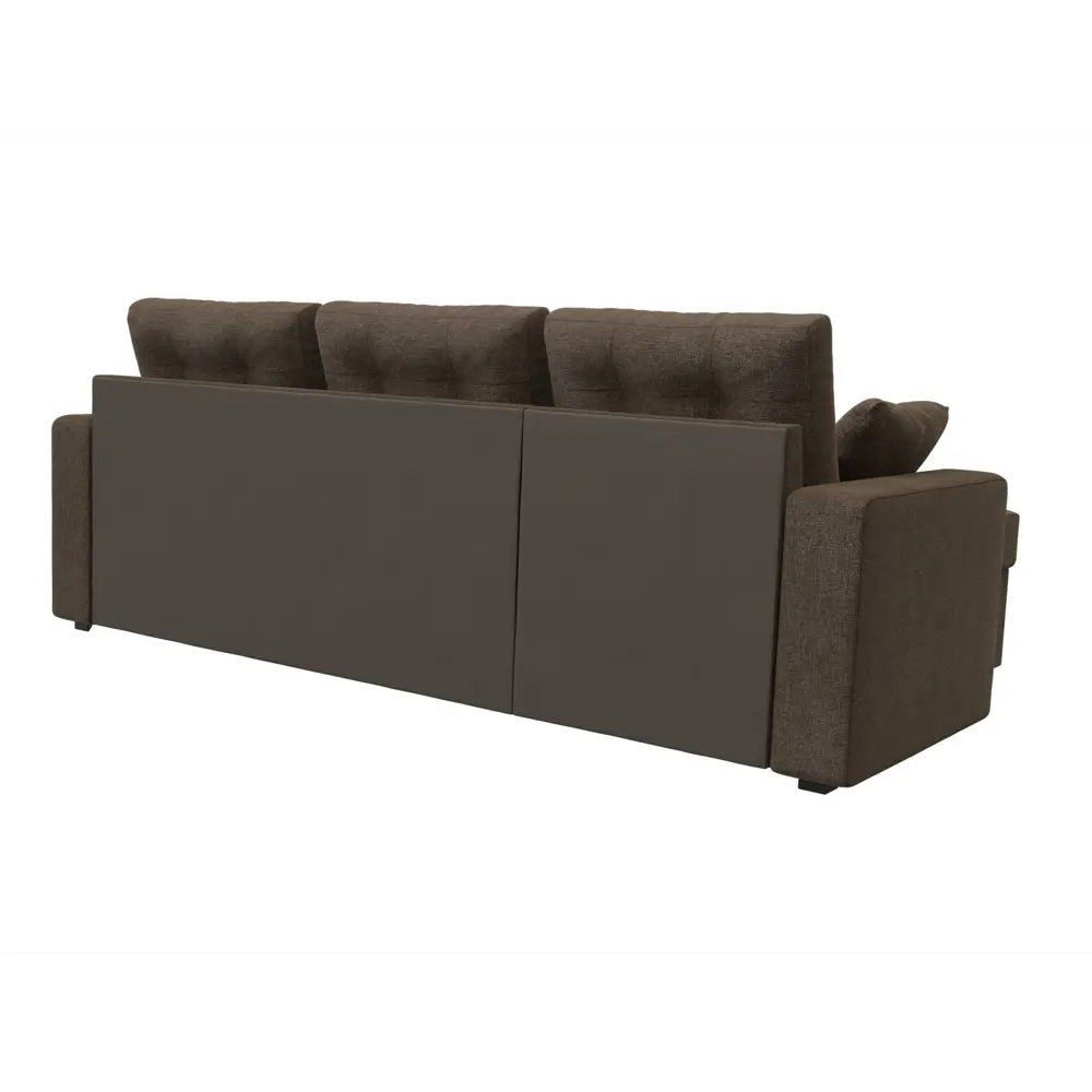 Фото 5 Диван Лига Диванов Камелот 28985L 232x90x155 см рогожка цвет коричневый