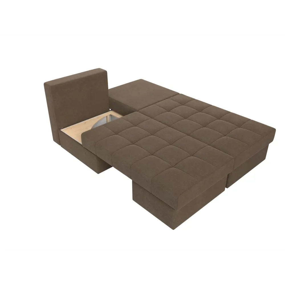 Фото 11 Диван Лига Диванов Сплит 101964 242x84x92 см рогожка цвет коричневый Фото 11 Диван Лига Диванов Сплит 101964 242x84x92 см рогожка цвет коричневый