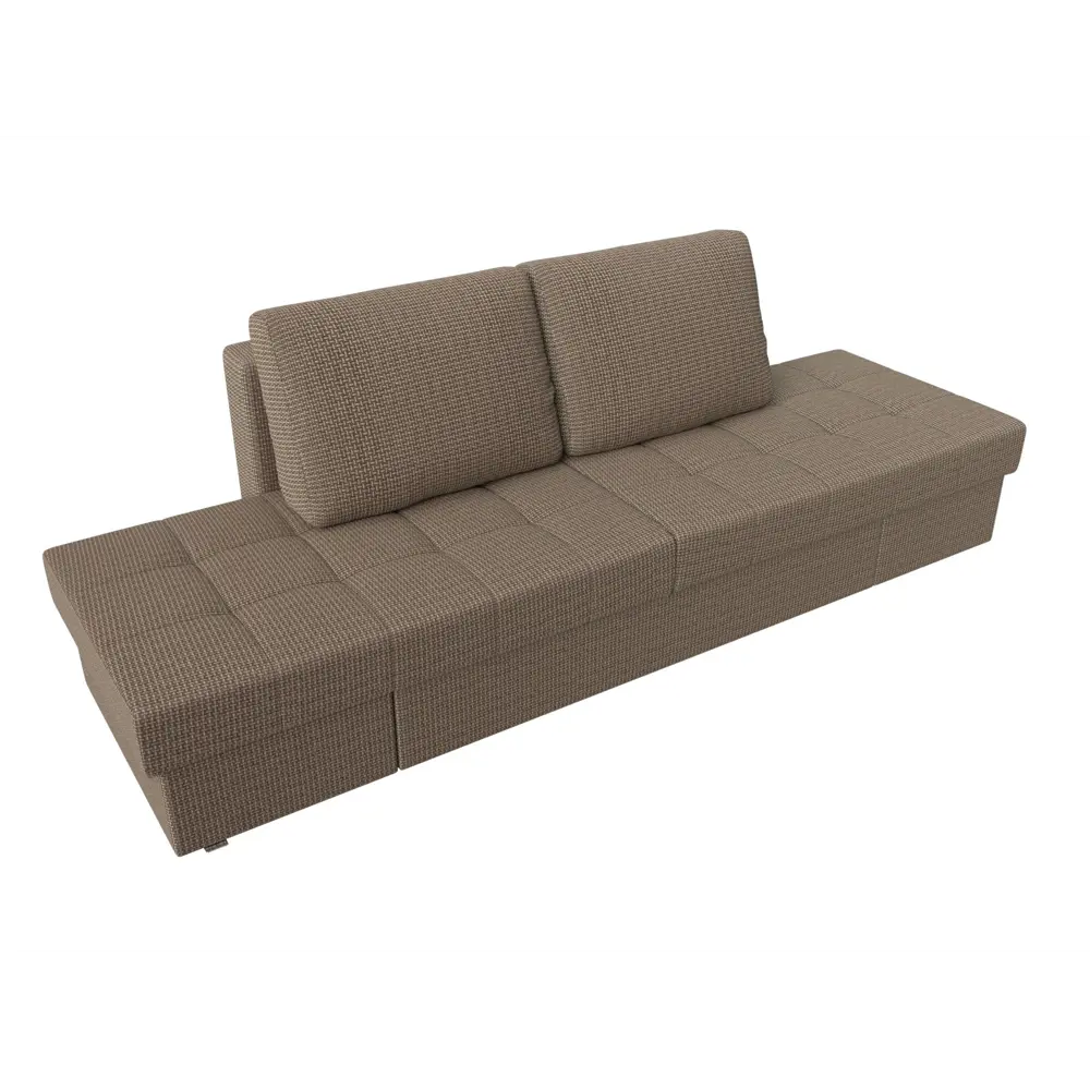 Фото 6 Диван Лига Диванов Сплит 101971 242x84x92 см рогожка цвет коричневый Фото 6 Диван Лига Диванов Сплит 101971 242x84x92 см рогожка цвет коричневый