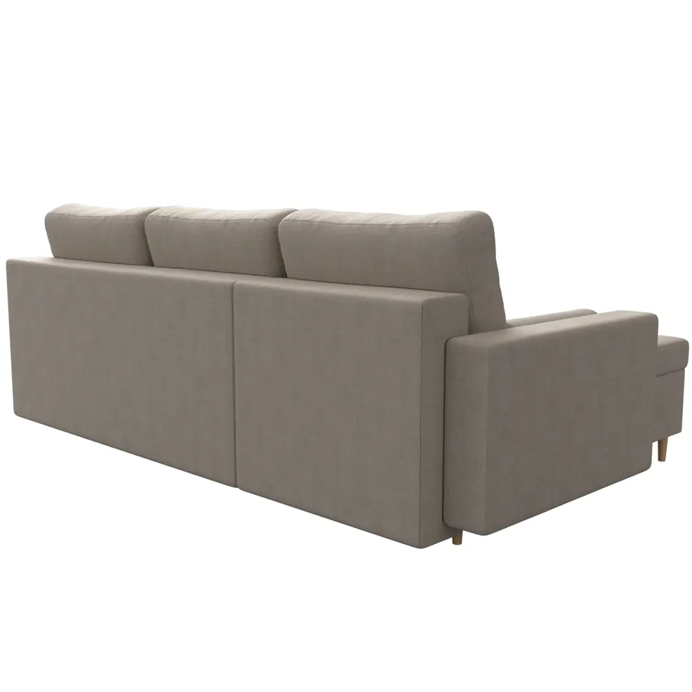 Фото 9 Диван Лига Диванов Белфаст 28727L 225x93x148 см рогожка цвет бежевый