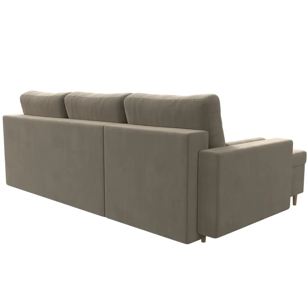 Фото 9 Диван Лига Диванов Белфаст 28733L 225x93x148 см вельвет цвет бежевый