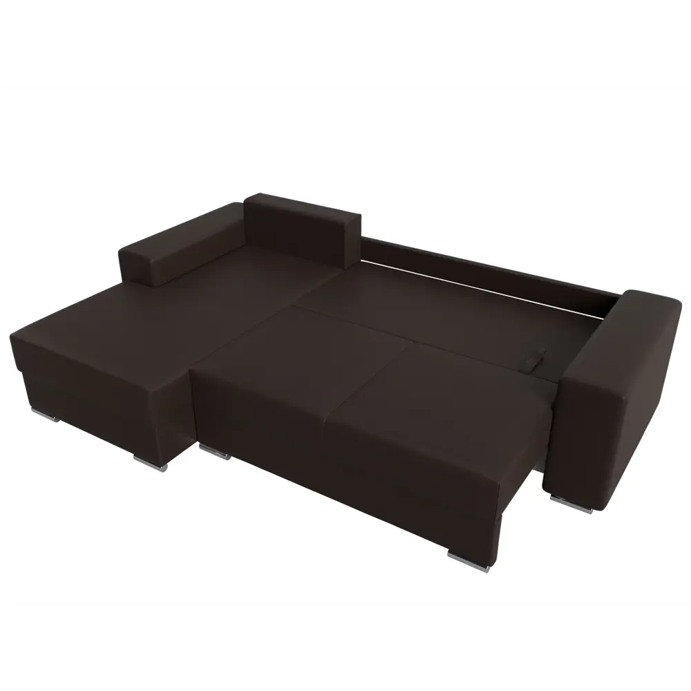 Фото 7 Диван Лига Диванов Дрезден 111810L 283x93x177 см искусственная кожа цвет коричневый Фото 7 Диван Лига Диванов Дрезден 111810L 283x93x177 см искусственная кожа цвет коричневый