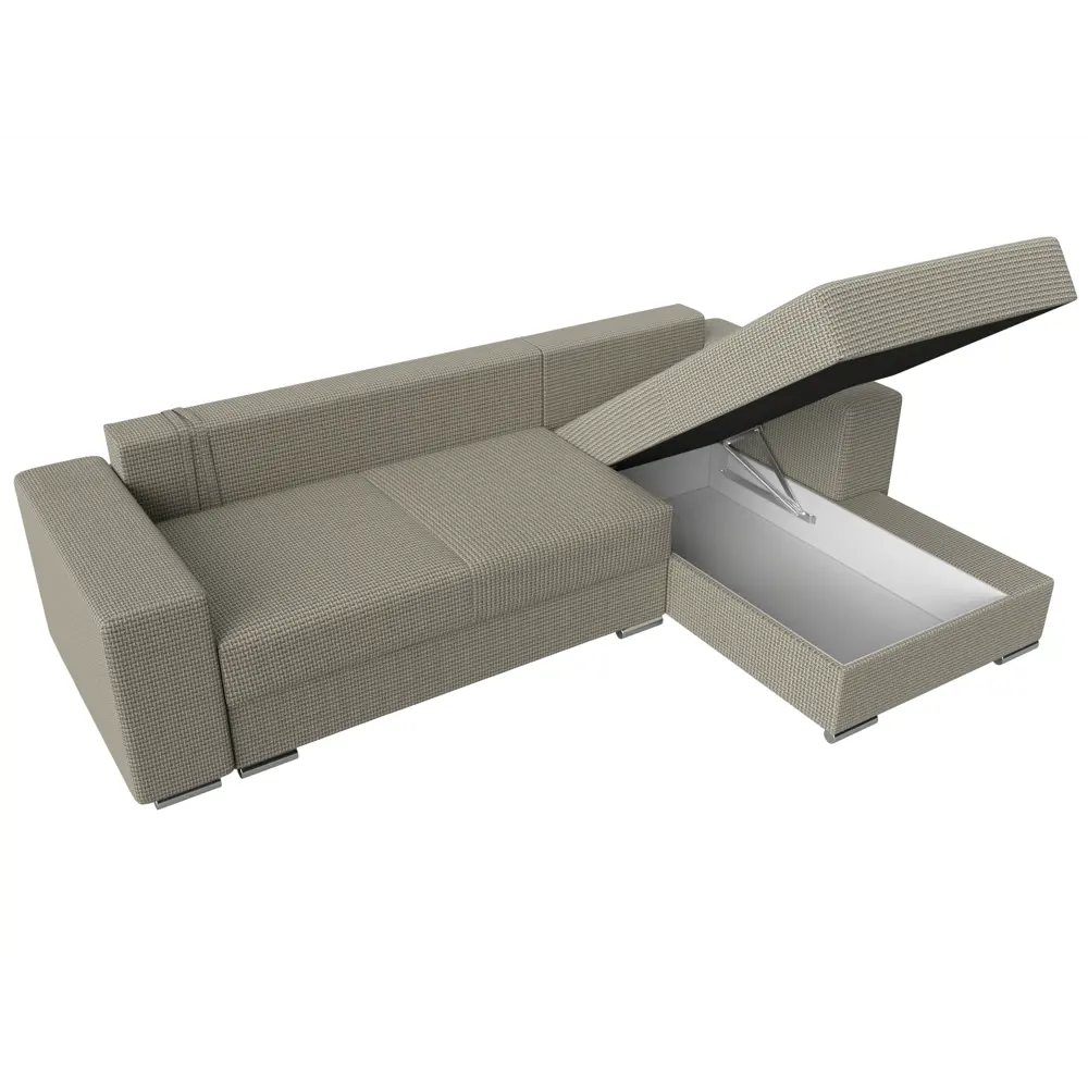 Фото 8 Диван Лига Диванов Дрезден 111803 283x93x177 см рогожка цвет бежевый Фото 8 Диван Лига Диванов Дрезден 111803 283x93x177 см рогожка цвет бежевый