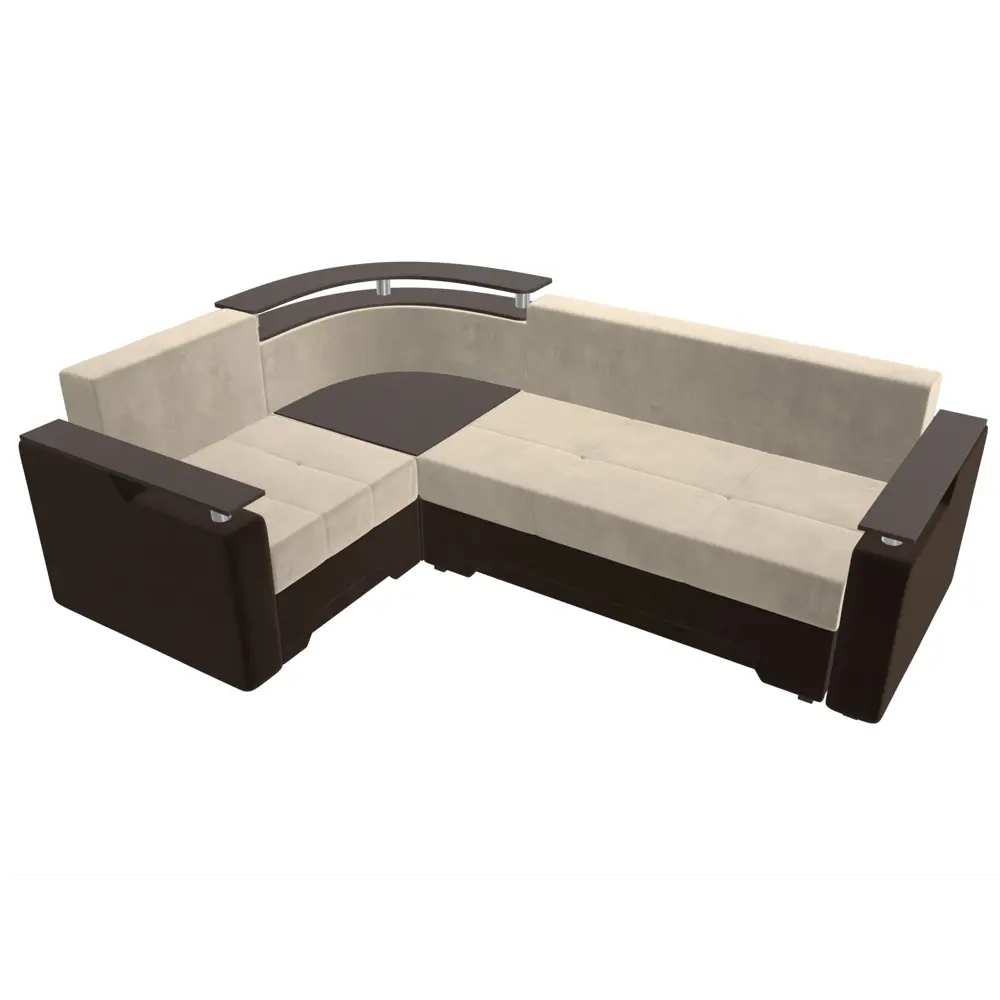 Фото 10 Диван Лига Диванов Комфорт 102593L 254x80x178 см вельвет цвет бежевый Фото 10 Диван Лига Диванов Комфорт 102593L 254x80x178 см вельвет цвет бежевый