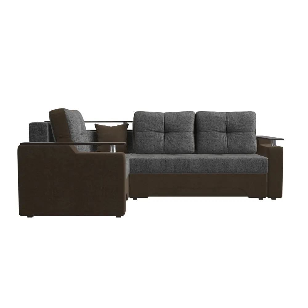 Фото 5 Диван Лига Диванов Комфорт 102598L 254x80x178 см рогожка цвет серый Фото 5 Диван Лига Диванов Комфорт 102598L 254x80x178 см рогожка цвет серый