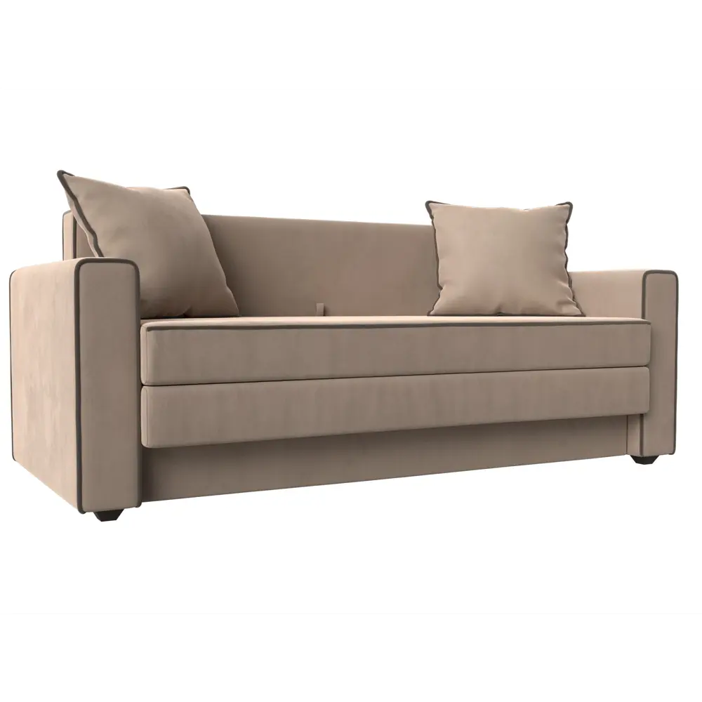 Фото Диван Лига Диванов Лига-012 117536 158x78x87 см велюр цвет бежевый