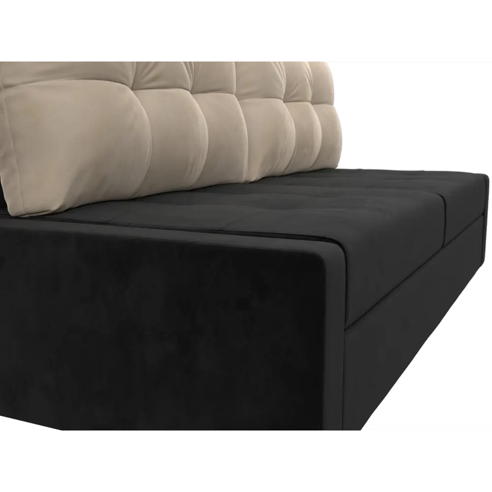 Фото 3 Диван Лига Диванов Мартин 110998 178x95x93 см велюр цвет черный