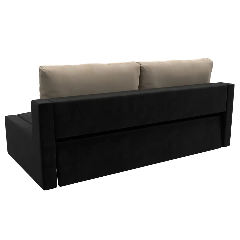 Фото 5 Диван Лига Диванов Мартин 110998 178x95x93 см велюр цвет черный