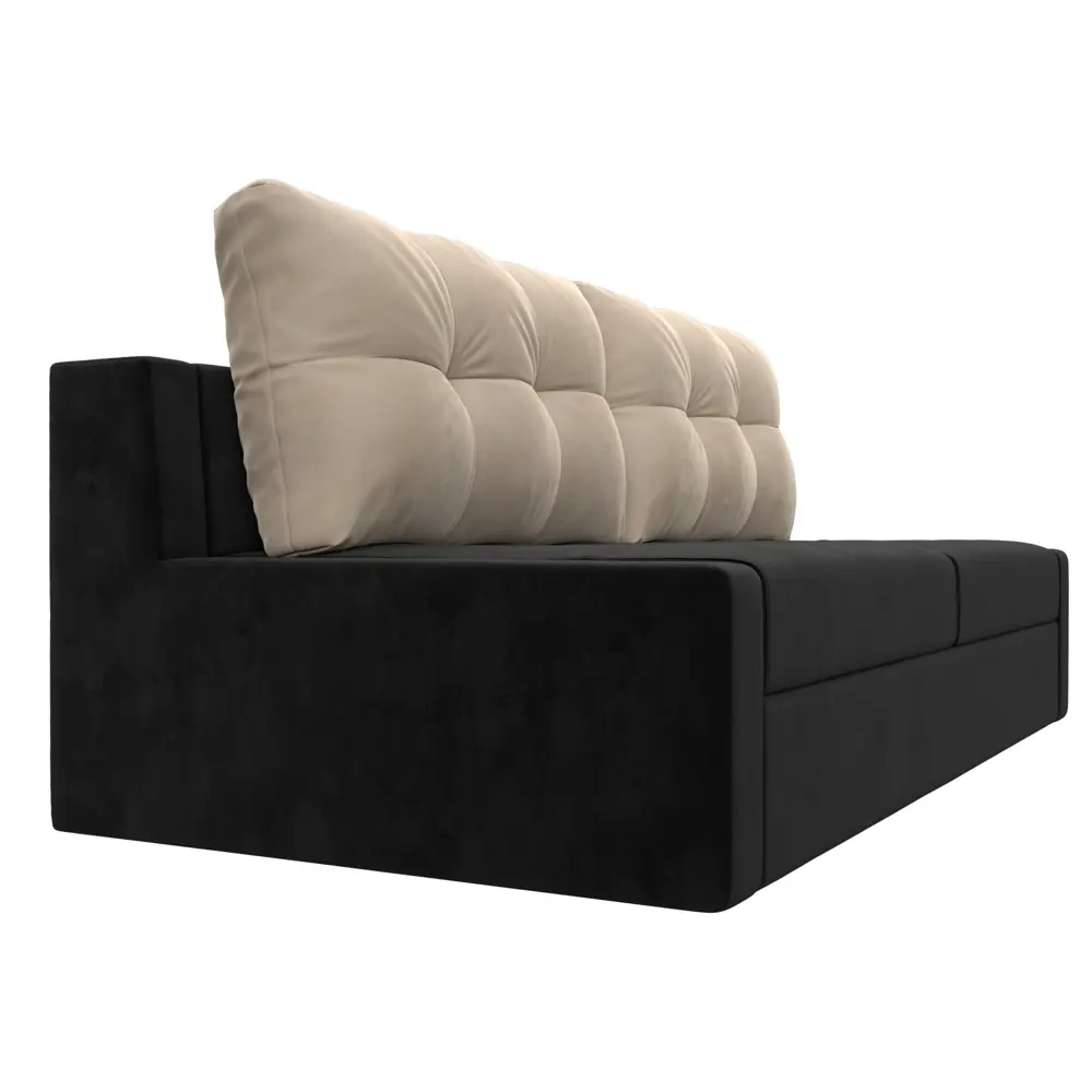 Фото 4 Диван Лига Диванов Мартин 110998 178x95x93 см велюр цвет черный