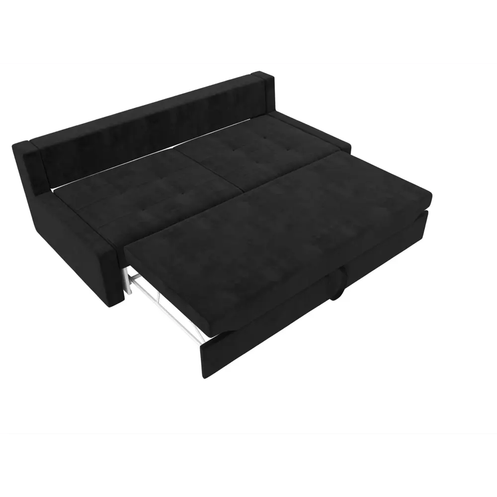 Фото 7 Диван Лига Диванов Мартин 110998 178x95x93 см велюр цвет черный